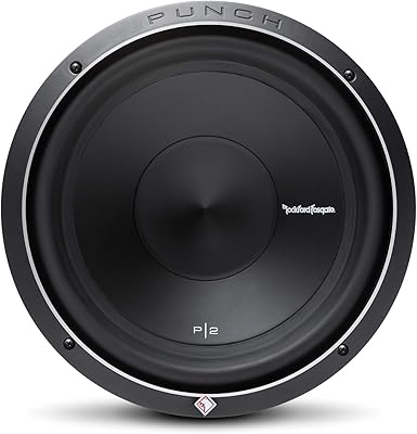 Rockford Fosgate P2D4-12 Punch 12″ 4-Ohm DVC Subwoofer