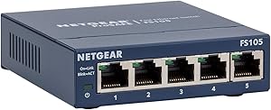 NETGEAR FS105 5-Port Fast Ethernet Switch Review