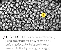 GERMANIKURE Gray Glass Moonfile in Suede Case — image 4