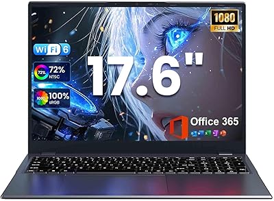 AKCHART P1 17.6″ Laptop (16GB, 384GB)