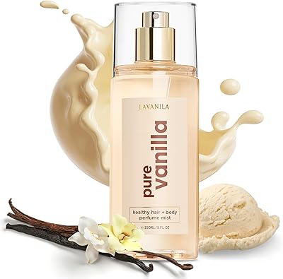 Lavanila Pure Vanilla Healthy Hair + Body Perfume Mist 5 Fl Oz