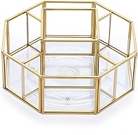 Hipiwe 360 Degree Rotating Glass Makeup Organizer — image 1