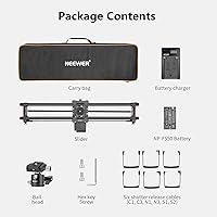 NEEWER 39.4”/100cm Motorized Camera Slider — image 9