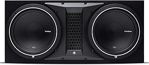 Rockford Fosgate Punch P1-2X12 Dual 12″ Loaded Subwoofer Enclosure Review