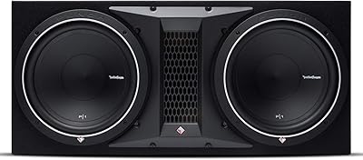 Rockford Fosgate Punch P1-2X12 Dual 12″ Loaded Subwoofer Enclosure