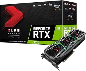 PNY GeForce RTX 3070 8GB XLR8 Gaming Graphics Card
