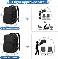 ZOMFELT Travel Backpack for Women Men — image 7