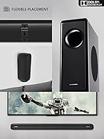 Raineverry 5.1 Surround Sound Bar with Wireless Subwoofer and Rear Speakers — image 6