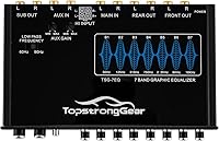 TOPSTRONGGEAR TSG7EQ 7-Band Car Audio Equalizer — image 4