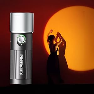 PHOTOOLEX 4 Colors Photography Flashlight 8400mAh Review