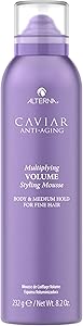 Alterna Haircare CAVIAR Anti-Aging Multiplying Volume Styling Mousse 8.2oz Review