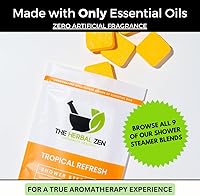 Herbal Zen Tropical Refresh Shower Steamers with Citrus Essential Oils — image 5