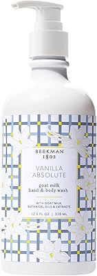 Beekman 1802 Goat Milk Hand Wash, Vanilla Absolute 12.5oz