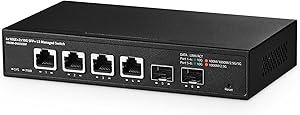 Binardat 6-Port 10Gbps Managed Switch Review