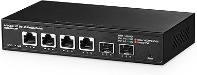 Binardat 6-Port 10Gbps Managed Switch