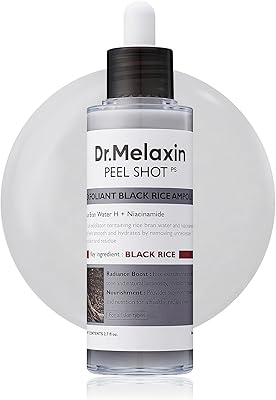 Dr.Melaxin Peel Shot Glow Black Rice Peeling Ampoule 80ml