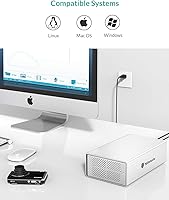 Yottamaster PS200U3 2 Bay External Hard Drive Enclosure 32TB — image 7