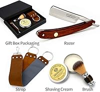 Gold Dollar Straight Razor Wooden Handle — image 6