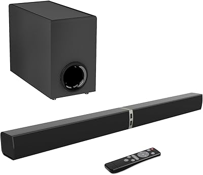 MZEIBO Soundbar with Subwoofer