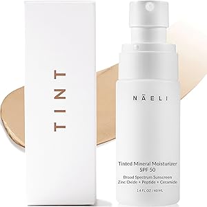 NAELI Anti Aging Tinted Moisturizer SPF 50, 1.4 oz Review