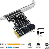 Moonqkuses 4-Port SATA 3.0 PCIe Expansion Card — image 3