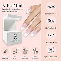SXC Cosmetics French Tip Press On Nails Brown Series, Medium Almond X-Pro Tips Starter Kit — image 8