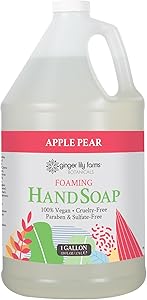 Ginger Lily Farms Botanicals Apple Pear Foaming Hand Soap Refill, 1 Gallon Review