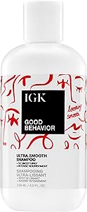 IGK GOOD BEHAVIOR Ultra Smooth Shampoo 8 Oz Review