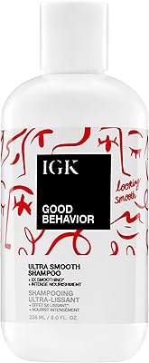 IGK GOOD BEHAVIOR Ultra Smooth Shampoo 8 Oz
