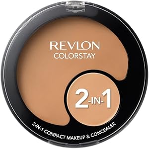 Revlon ColorStay 2-in-1 Compact Makeup & Concealer, Warm Golden Review