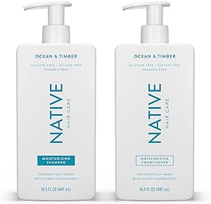 Native Ocean & Timber Shampoo and Conditioner Set 16.5oz Review
