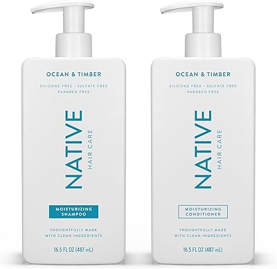 Native Ocean & Timber Shampoo and Conditioner Set 16.5oz