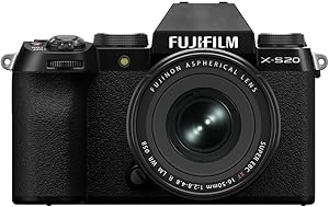 Fujifilm X-S20 Mirrorless Camera with XF16-50mm F2.8-4.8 Lens