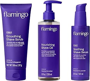 Flamingo 3-Step Shaving Set for Women