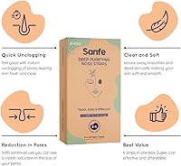 Sanfe Deep Purifying Nose Strips with Fuji Green Tea & Witch Hazel – Pack of 6 — image 3