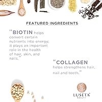 L LUSETA Biotin & Collagen Shampoo Conditioner Set 2x33.08oz — image 3