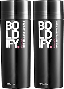Boldify Hair Fibers 2 x 56g - Black