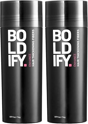 Boldify Hair Fibers 2 x 56g - Black