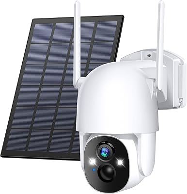 Poyasilon CQ1X Solar Security Camera