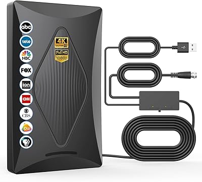 Oheotoo 2024 TV Antenna with Amplifier Signal Booster