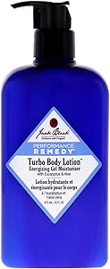 Jack Black Turbo Body Lotion Energizing Gel Moisturizer 16oz Review
