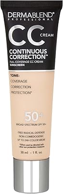 Dermablend Continuous Correction CC Cream Foundation SPF 50+ 15N Fair 2