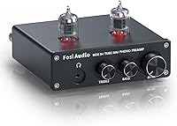 Fosi Audio BOX X4 Phono Preamp with 5725W Vacuum Tubes — image 1