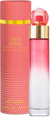 Perry Ellis 360° Coral Eau De Parfum Spray for Women 3.4oz