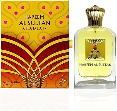 Khadlaj Perfumes Hareem al Sultan Gold Eau de Parfum, 75mL