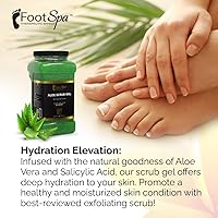 FootSpa Exfoliating Scrub Gel, 128 Oz — image 5