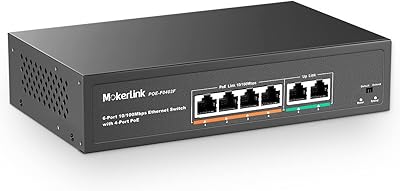 MokerLink 6-Port PoE Switch