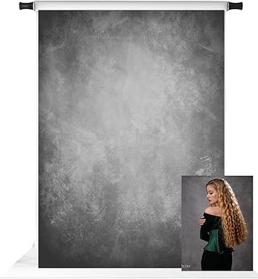Kate 6.5x10ft Grey Photography Backdrop