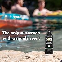 SLAM WoodsMan Men's Scented Sunscreen Spray SPF 30, 5oz — image 4