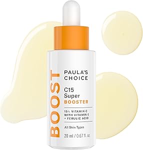 Paula's Choice BOOST C15 Super Booster 15% Vitamin C Serum, 0.67 Fl Oz Review